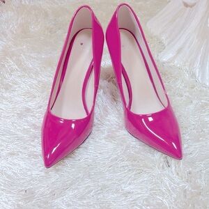 Stunning Hot Pink Patent Stiletto Pumps